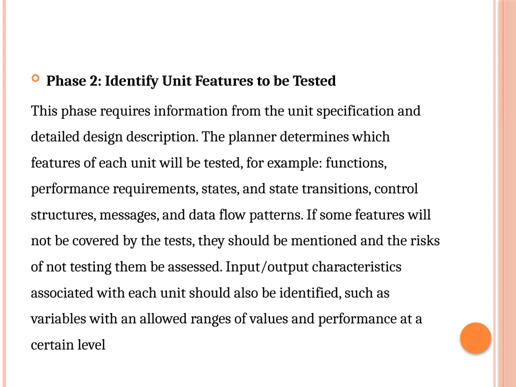 Unit 3 – Levels of testing The need for levers - slide 8 of 98