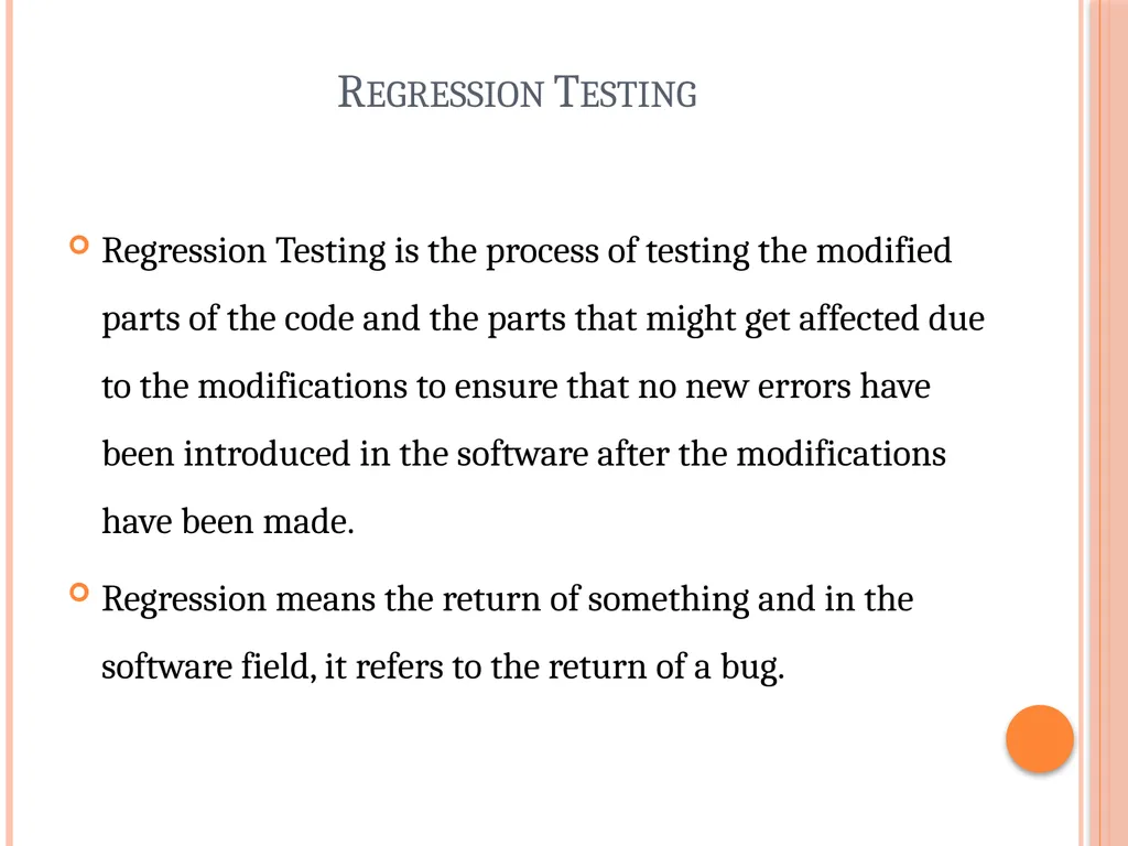 Unit 3 – Levels of testing The need for levers - slide 51 of 98