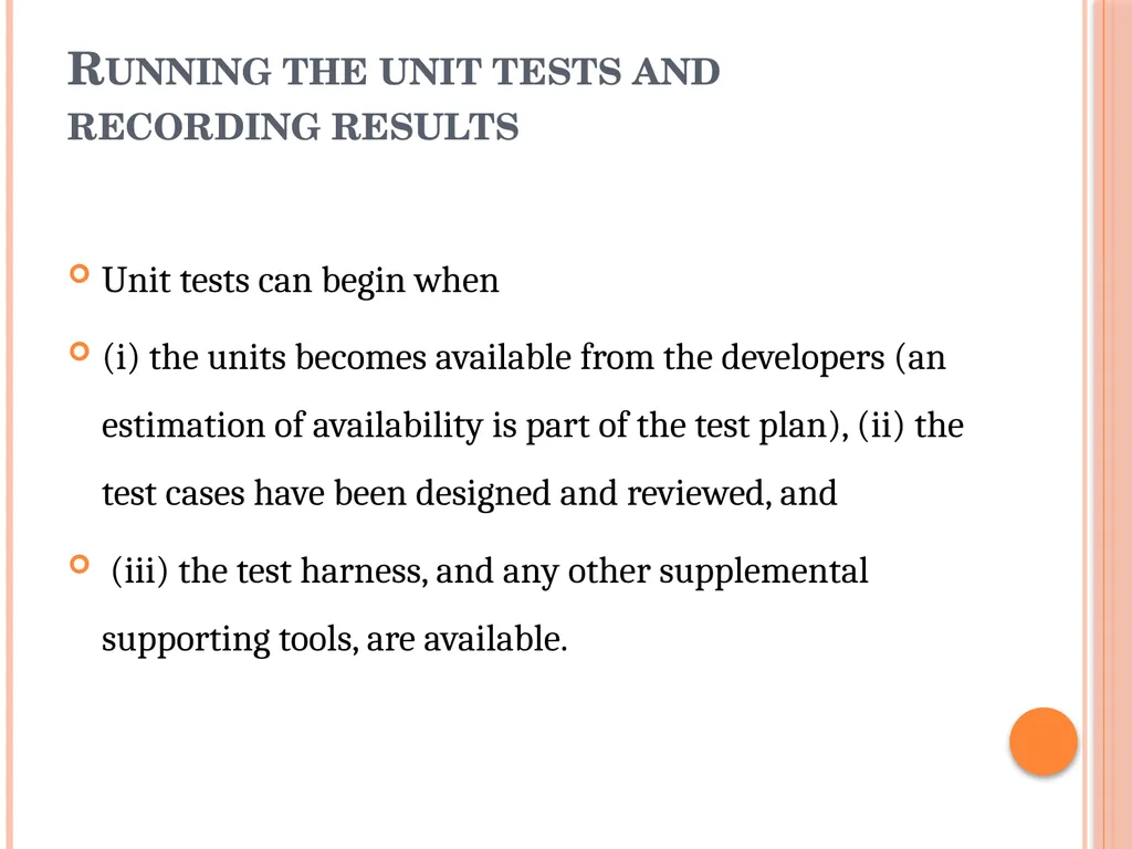 Unit 3 – Levels of testing The need for levers - slide 16 of 98