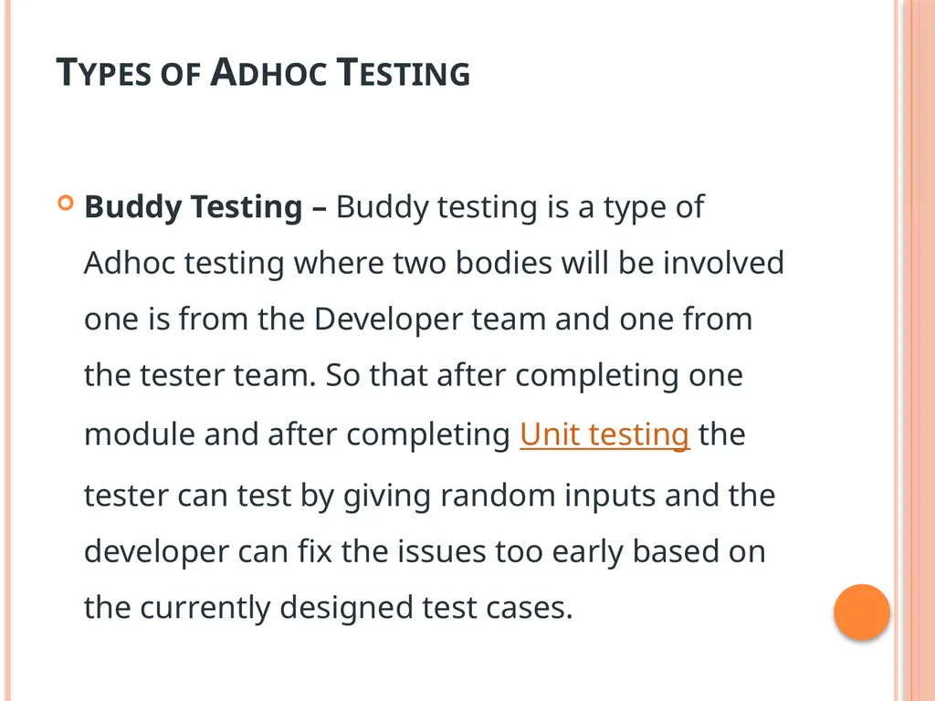 Unit 3 – Levels of testing The need for levers - slide 60 of 98