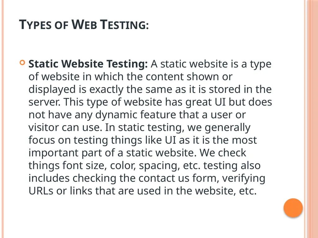 Unit 3 – Levels of testing The need for levers - slide 95 of 98