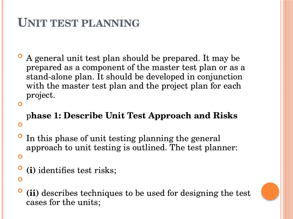 Unit 3 – Levels of testing The need for levers - slide 6 of 98