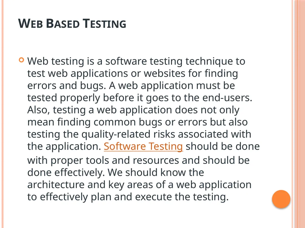 Unit 3 – Levels of testing The need for levers - slide 93 of 98
