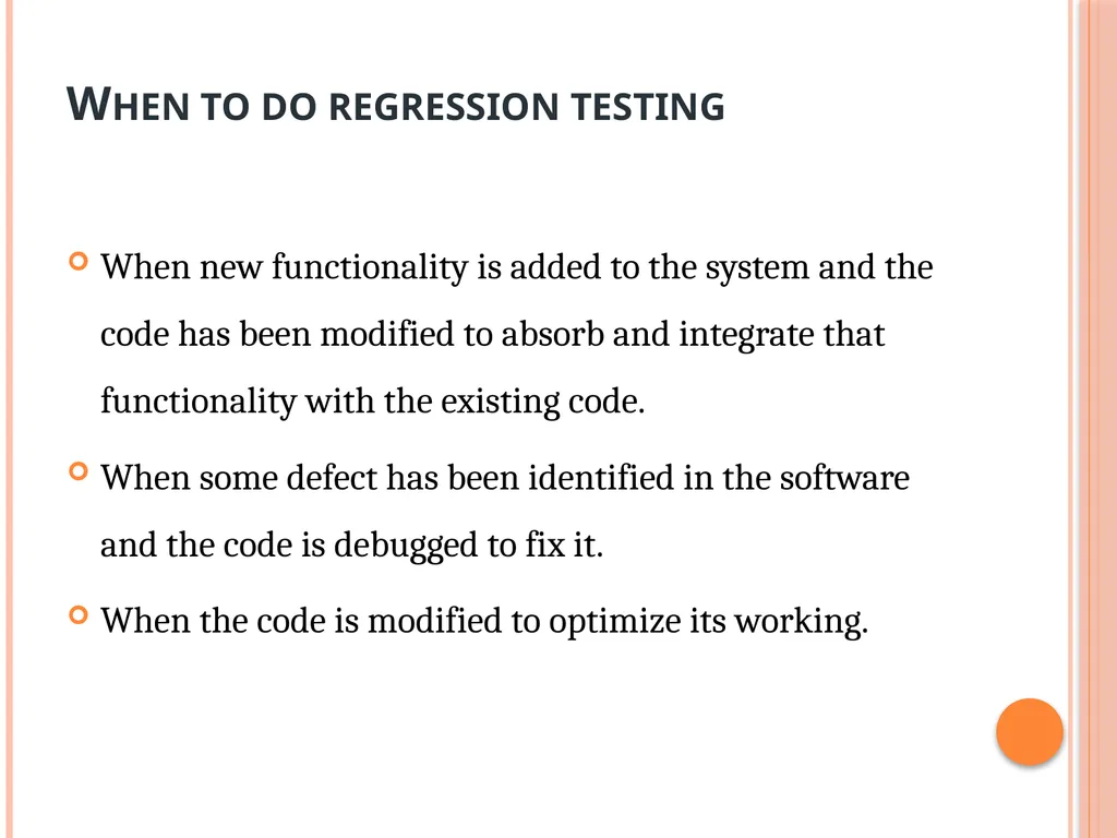 Unit 3 – Levels of testing The need for levers - slide 52 of 98