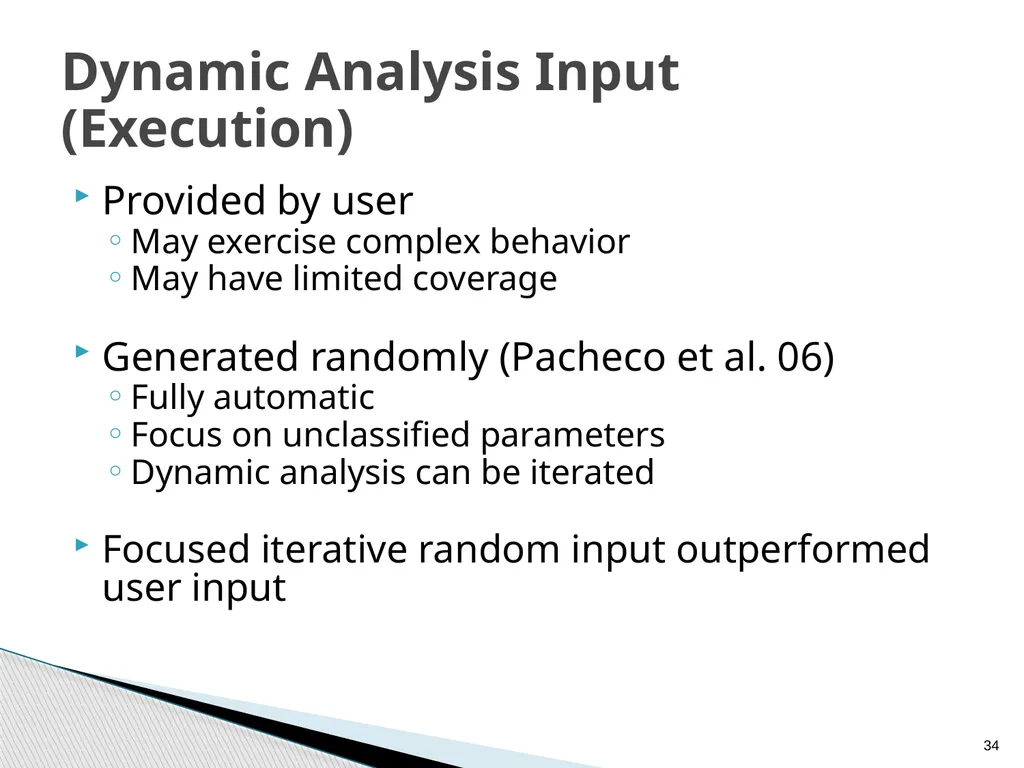 Combined Static and Dynamic Mutability Analysis - slide 34 of 44