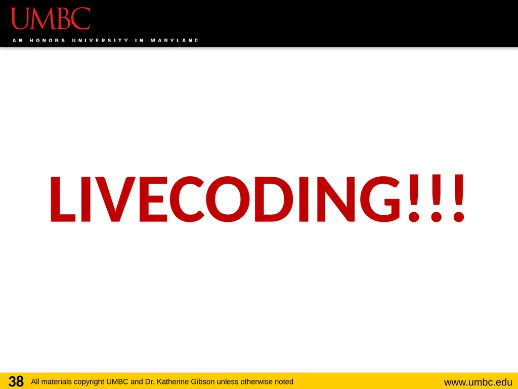 CMSC201 Computer Science I for Majors Lecture 12 – - slide 38 of 42