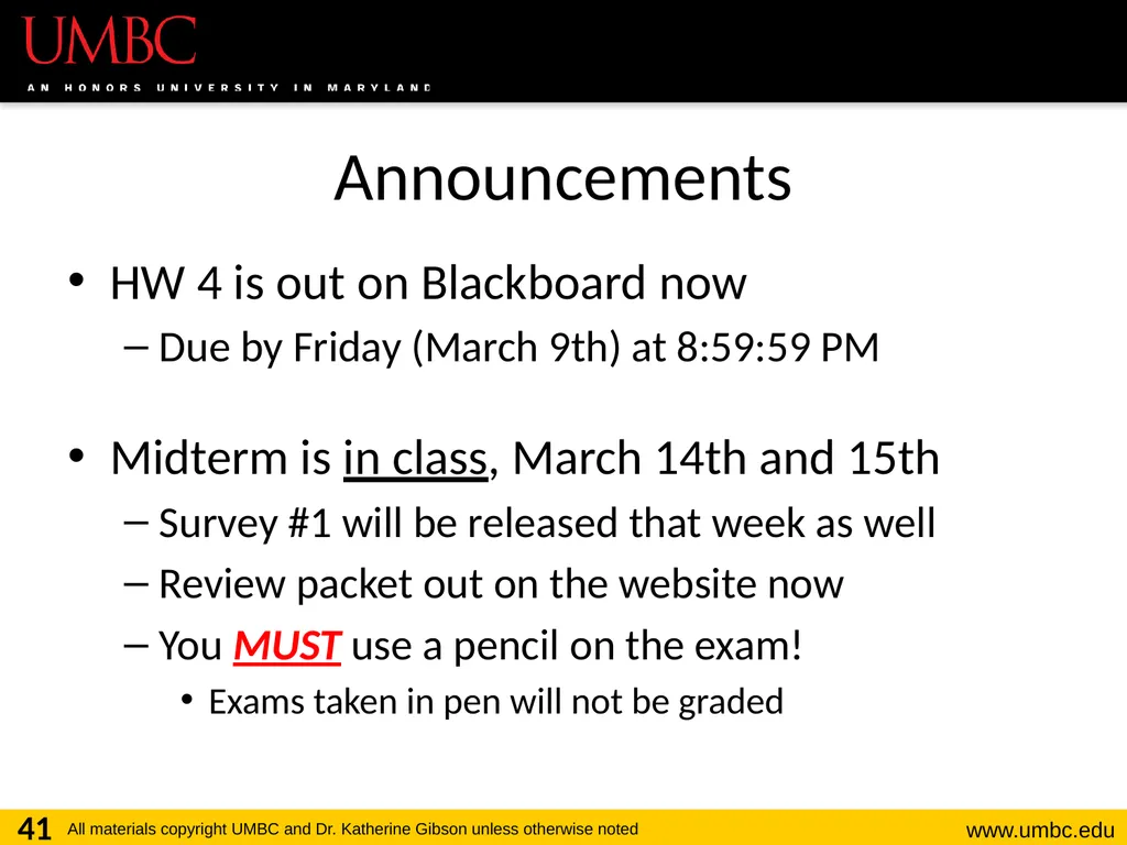 CMSC201 Computer Science I for Majors Lecture 12 – - slide 41 of 42