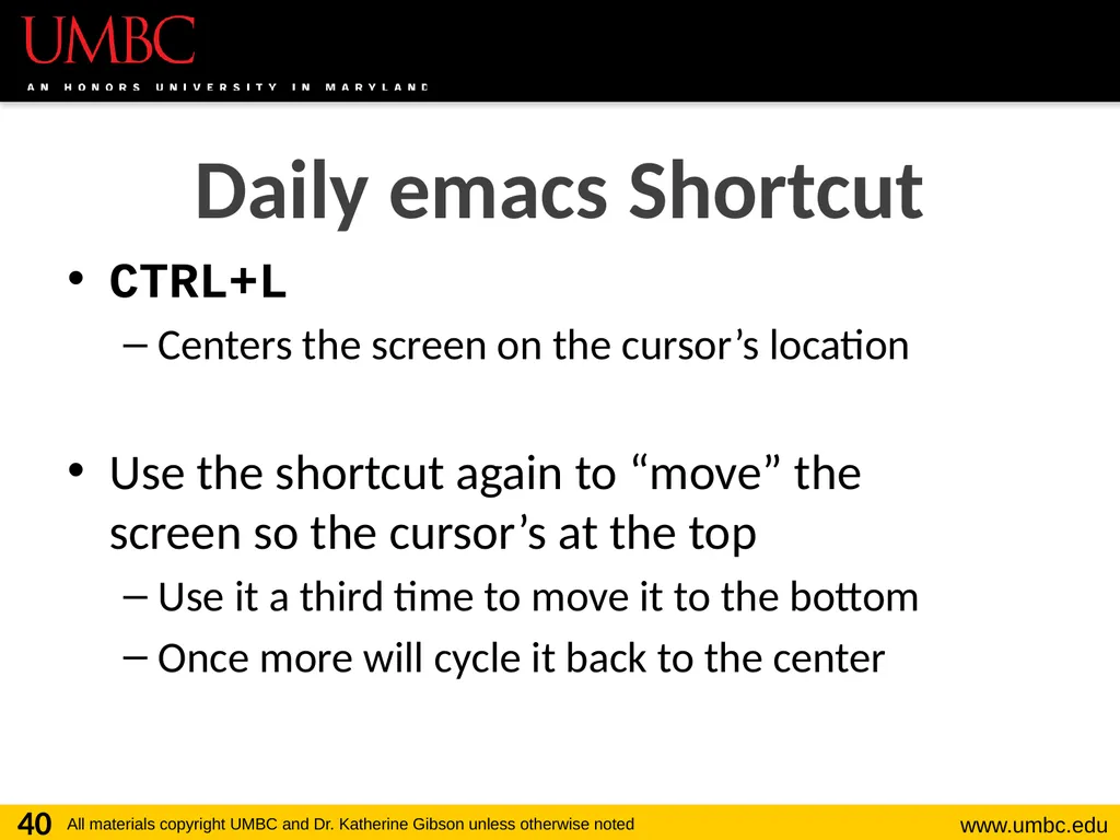 CMSC201 Computer Science I for Majors Lecture 12 – - slide 40 of 42