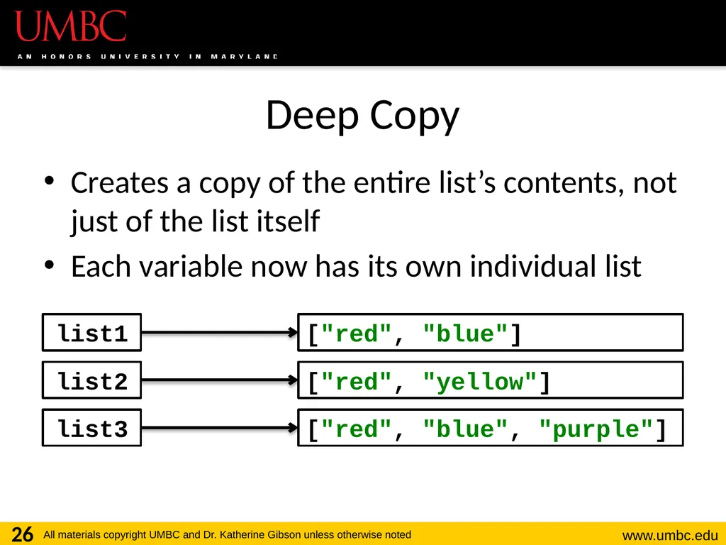 CMSC201 Computer Science I for Majors Lecture 12 – - slide 26 of 42