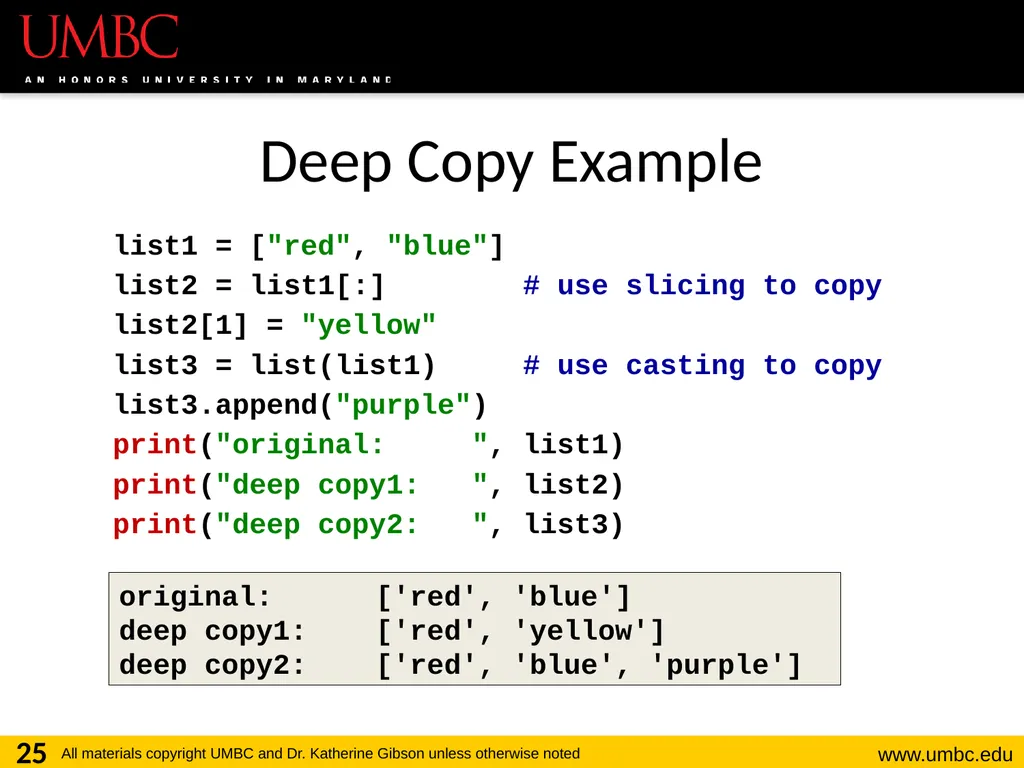 CMSC201 Computer Science I for Majors Lecture 12 – - slide 25 of 42
