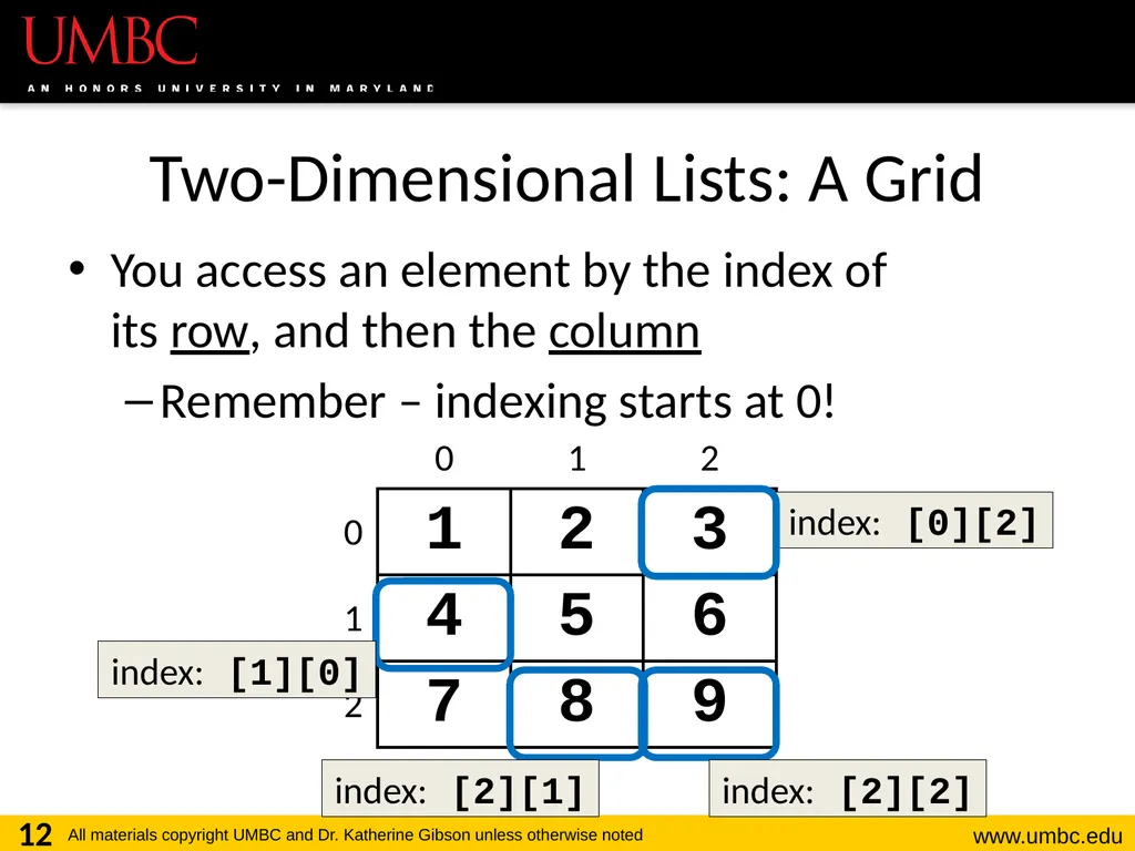 CMSC201 Computer Science I for Majors Lecture 12 – - slide 12 of 42