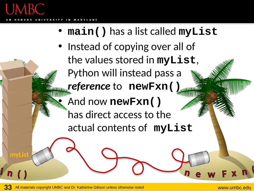 CMSC201 Computer Science I for Majors Lecture 12 – - slide 33 of 42