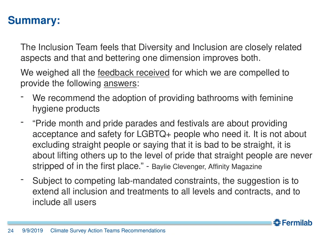 Senior Management Meeting 9 September 2019 2019 - slide 24 of 34