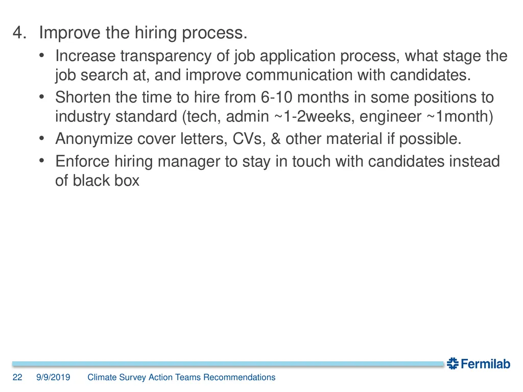 Senior Management Meeting 9 September 2019 2019 - slide 22 of 34