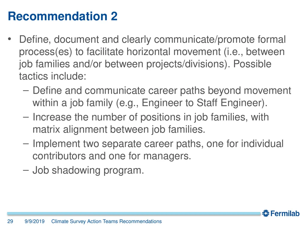 Senior Management Meeting 9 September 2019 2019 - slide 29 of 34