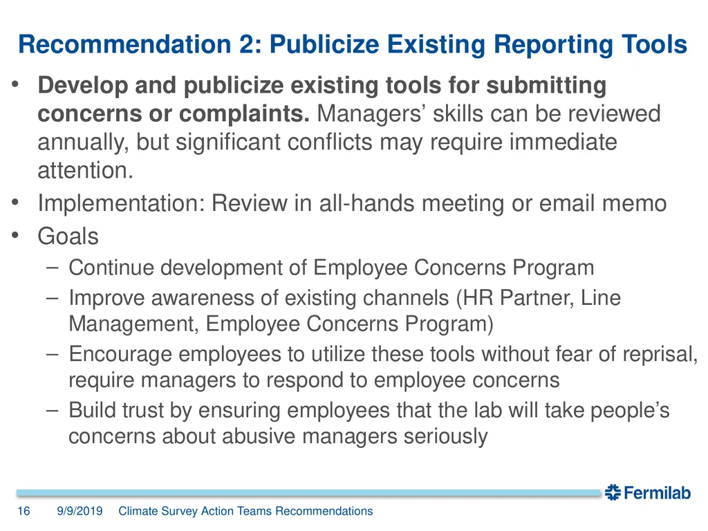 Senior Management Meeting 9 September 2019 2019 - slide 16 of 34