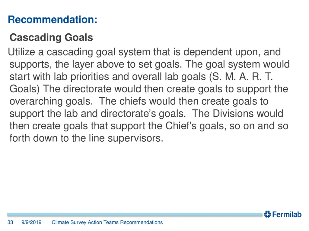 Senior Management Meeting 9 September 2019 2019 - slide 33 of 34