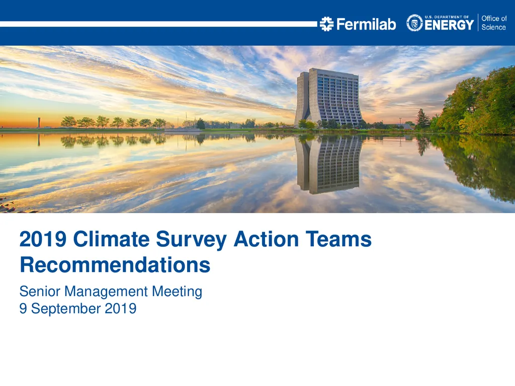 Senior Management Meeting 9 September 2019 2019 - slide 1 of 34