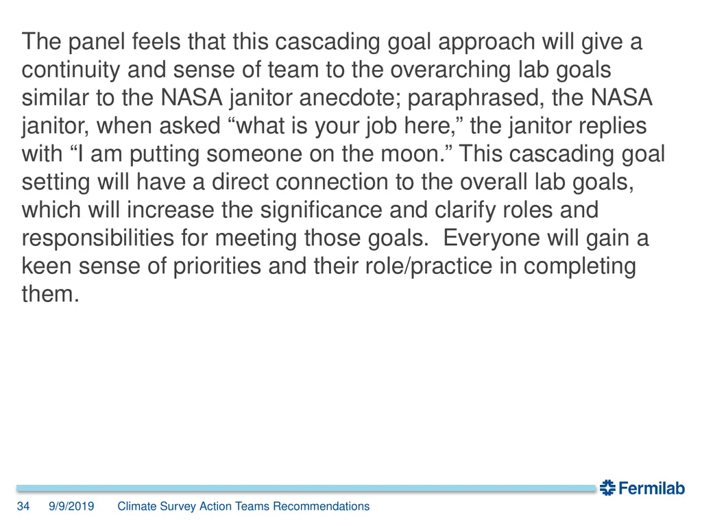 Senior Management Meeting 9 September 2019 2019 - slide 34 of 34