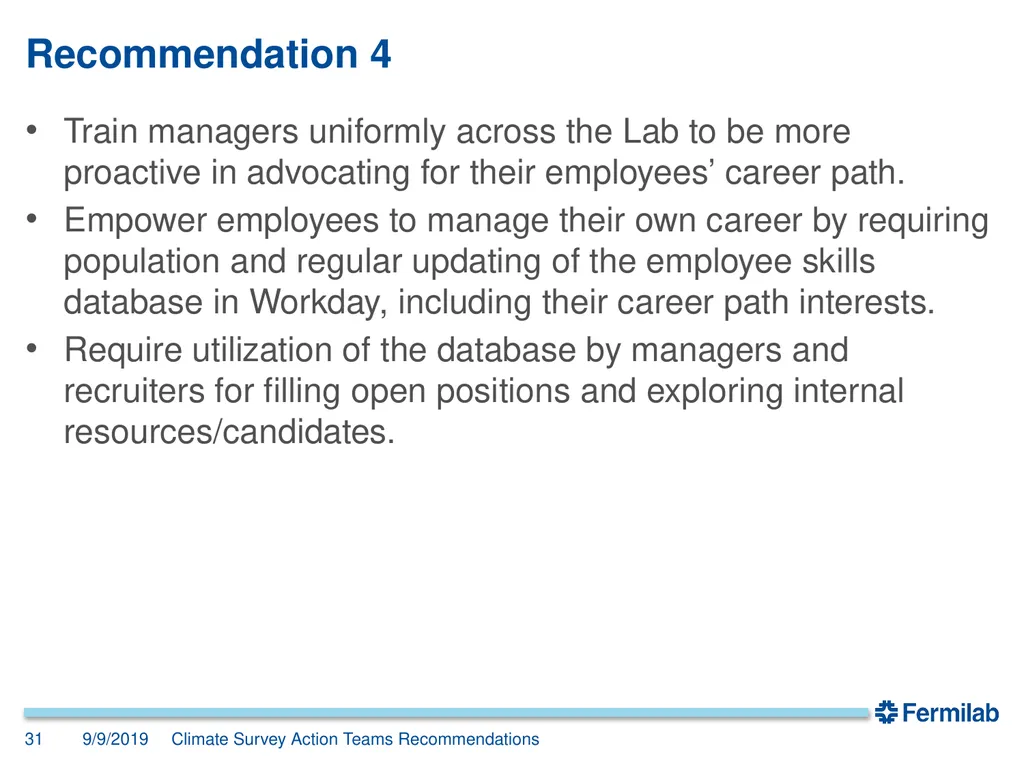 Senior Management Meeting 9 September 2019 2019 - slide 31 of 34