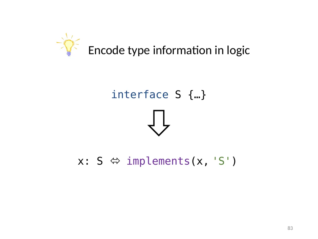 Refinement Types for TypeScript Panagiotis Vekris - slide 83 of 92