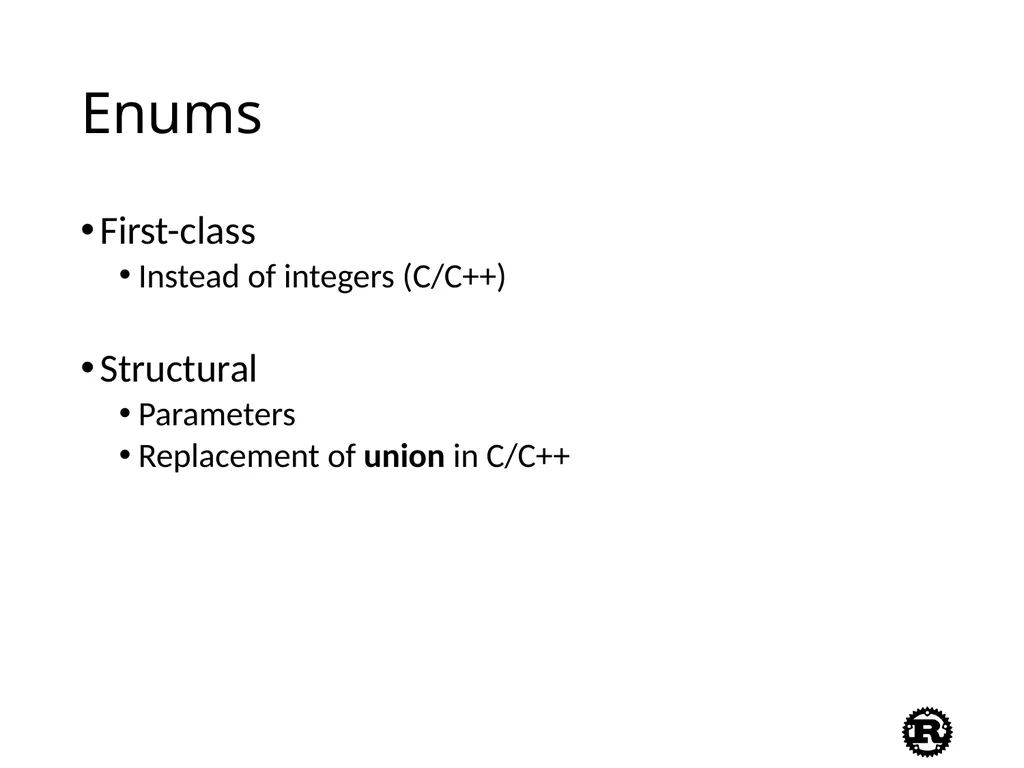 An Introduction to Rust Programming Language - slide 30 of 53