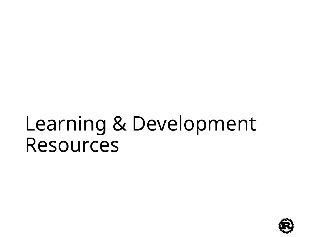An Introduction to Rust Programming Language - slide 47 of 53