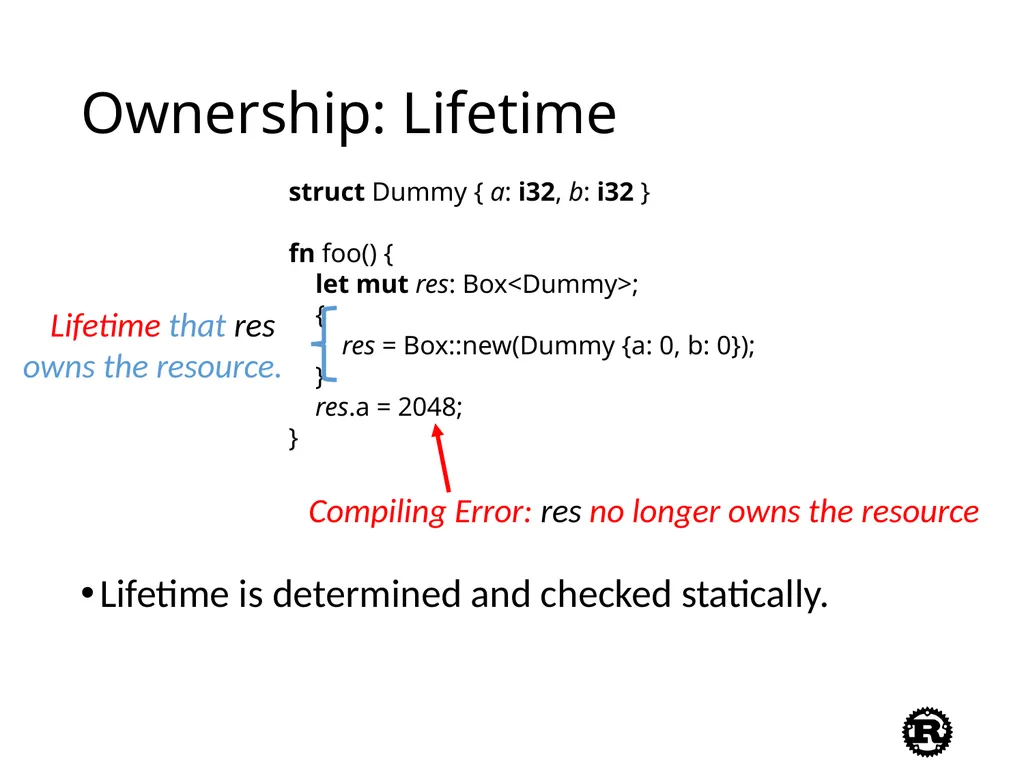 An Introduction to Rust Programming Language - slide 16 of 53