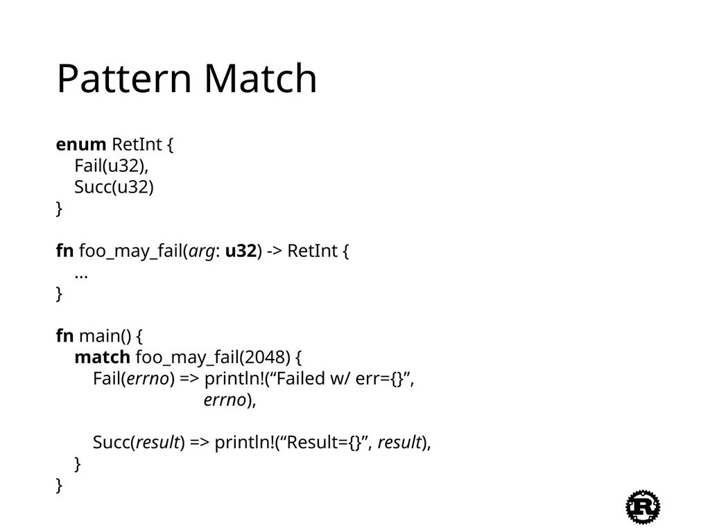 An Introduction to Rust Programming Language - slide 35 of 53