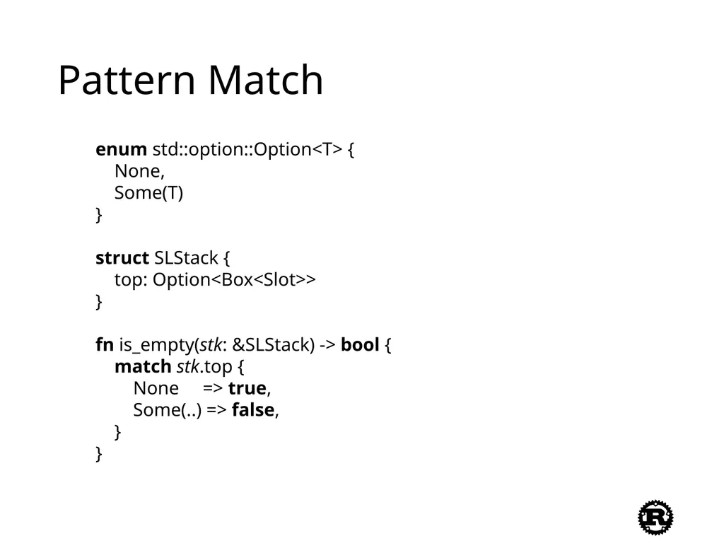 An Introduction to Rust Programming Language - slide 36 of 53