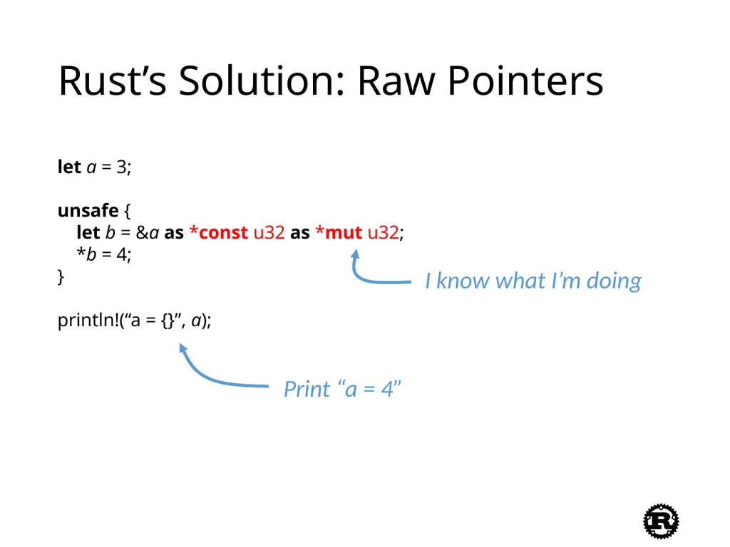 An Introduction to Rust Programming Language - slide 26 of 53