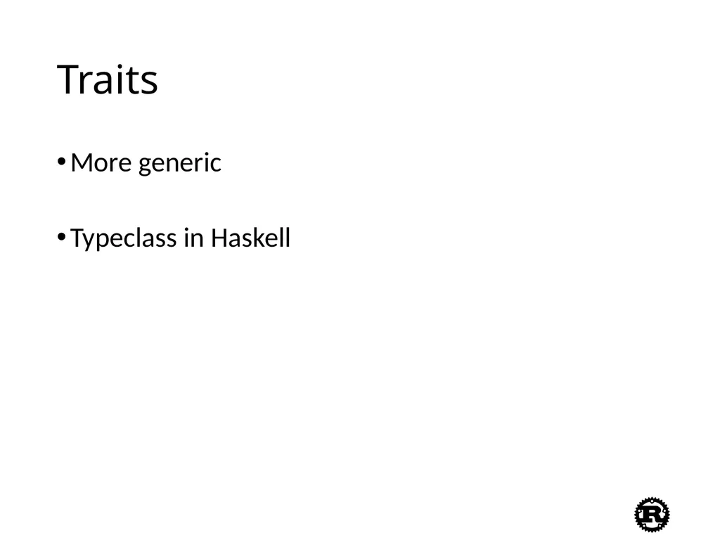An Introduction to Rust Programming Language - slide 38 of 53