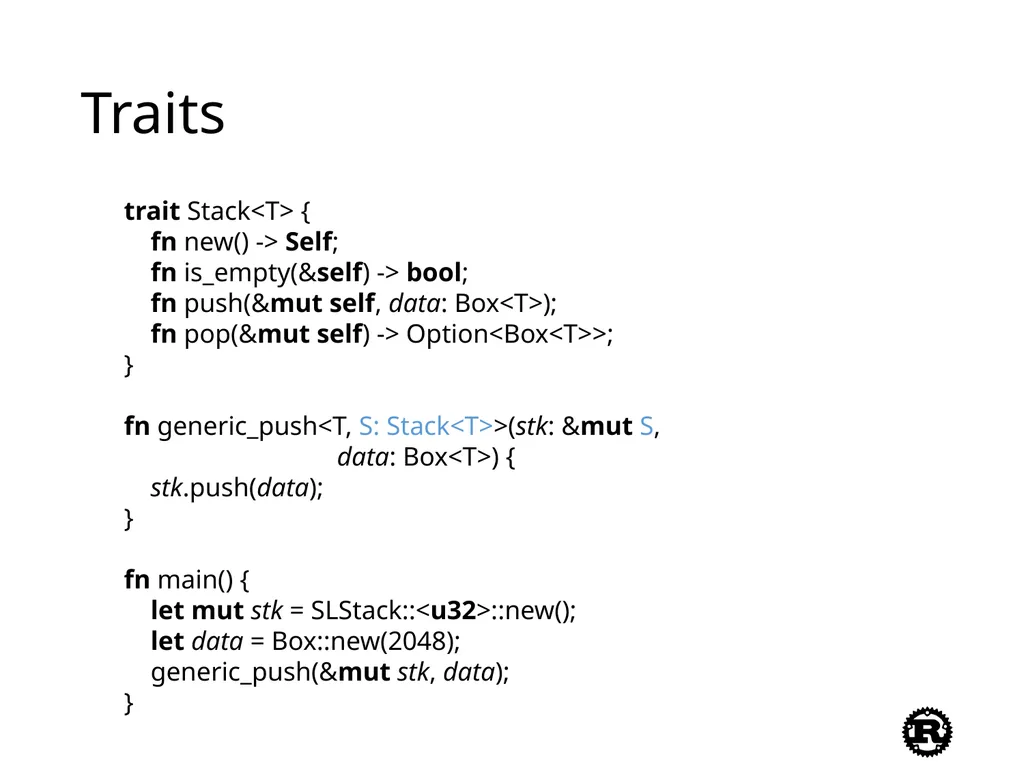 An Introduction to Rust Programming Language - slide 40 of 53