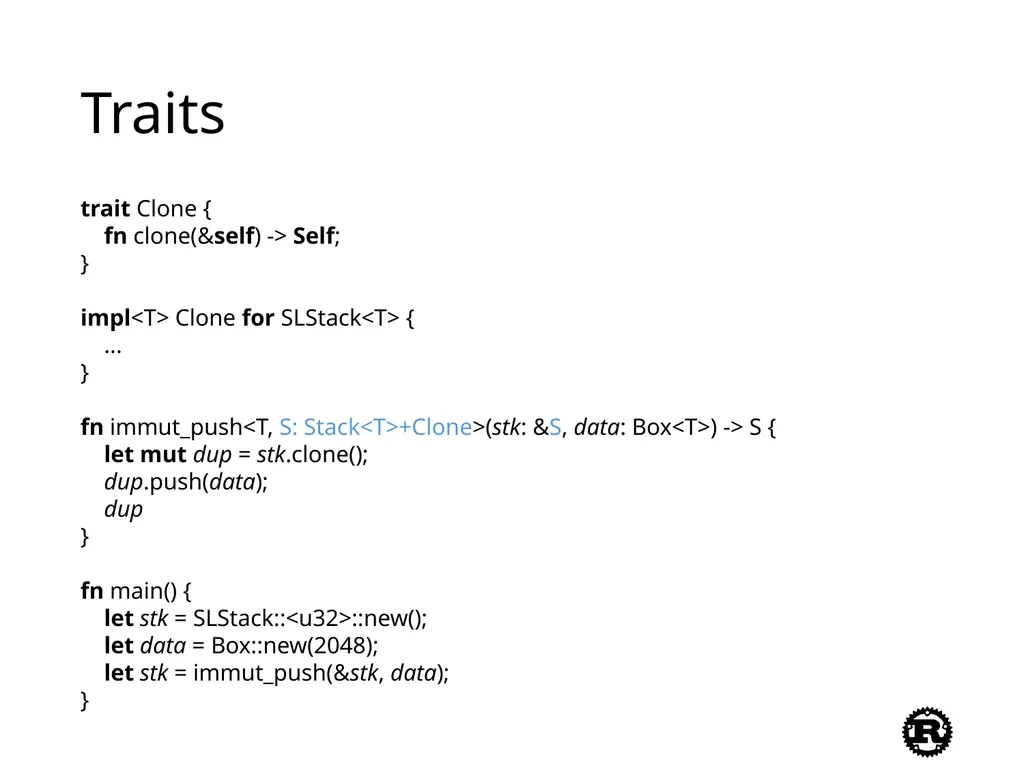 An Introduction to Rust Programming Language - slide 41 of 53