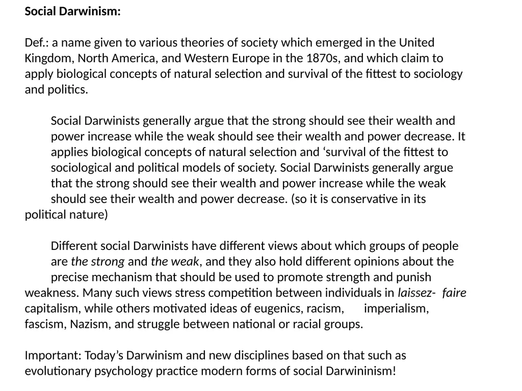 Lecture 10 Term 2 A New Bio-Turn? A society in - slide 15 of 25