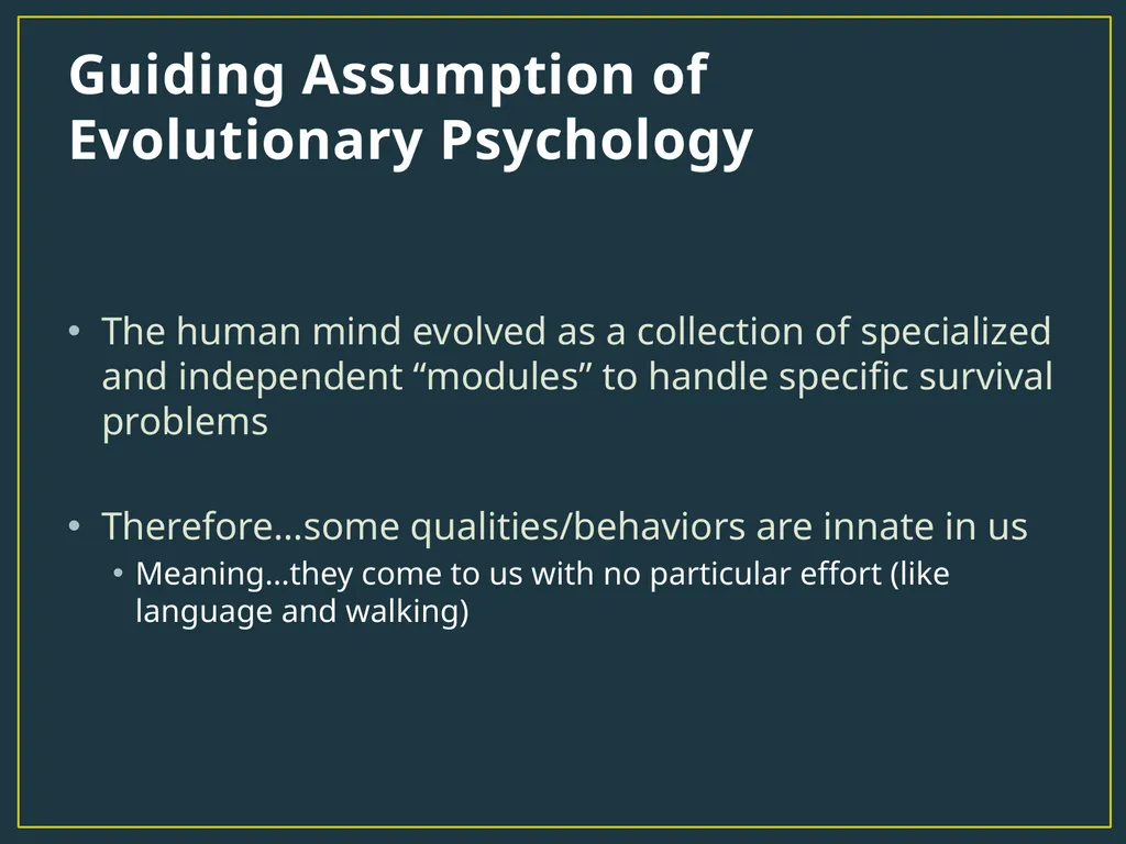 Biological Psychology The NATURE in the Nature vs. - slide 9 of 21