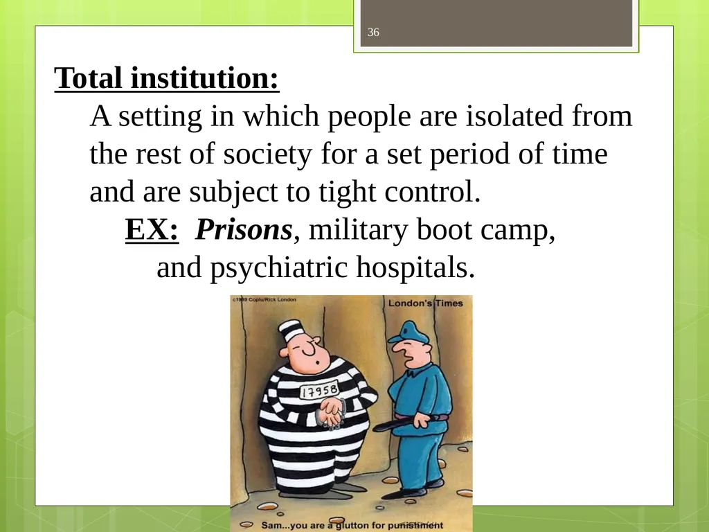 CHAPTER 5 Socializing the Individual Section 1: - slide 36 of 38