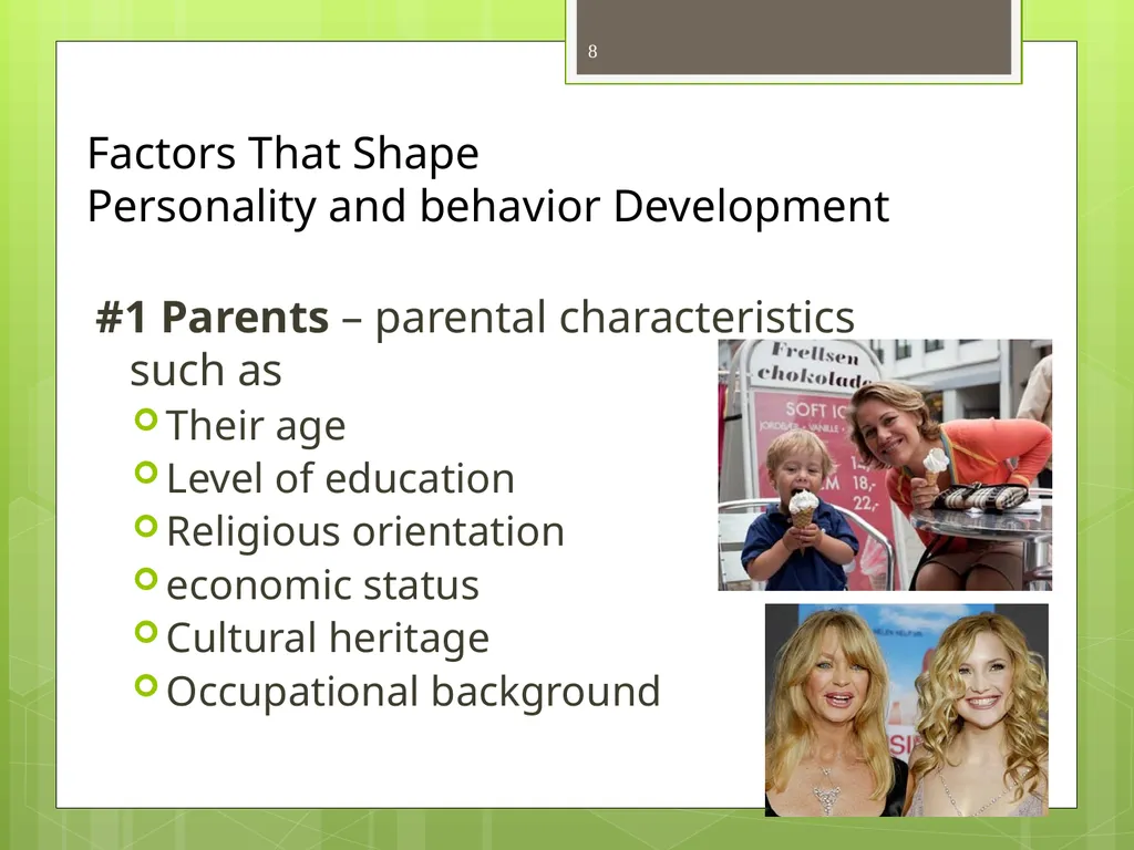 CHAPTER 5 Socializing the Individual Section 1: - slide 8 of 38