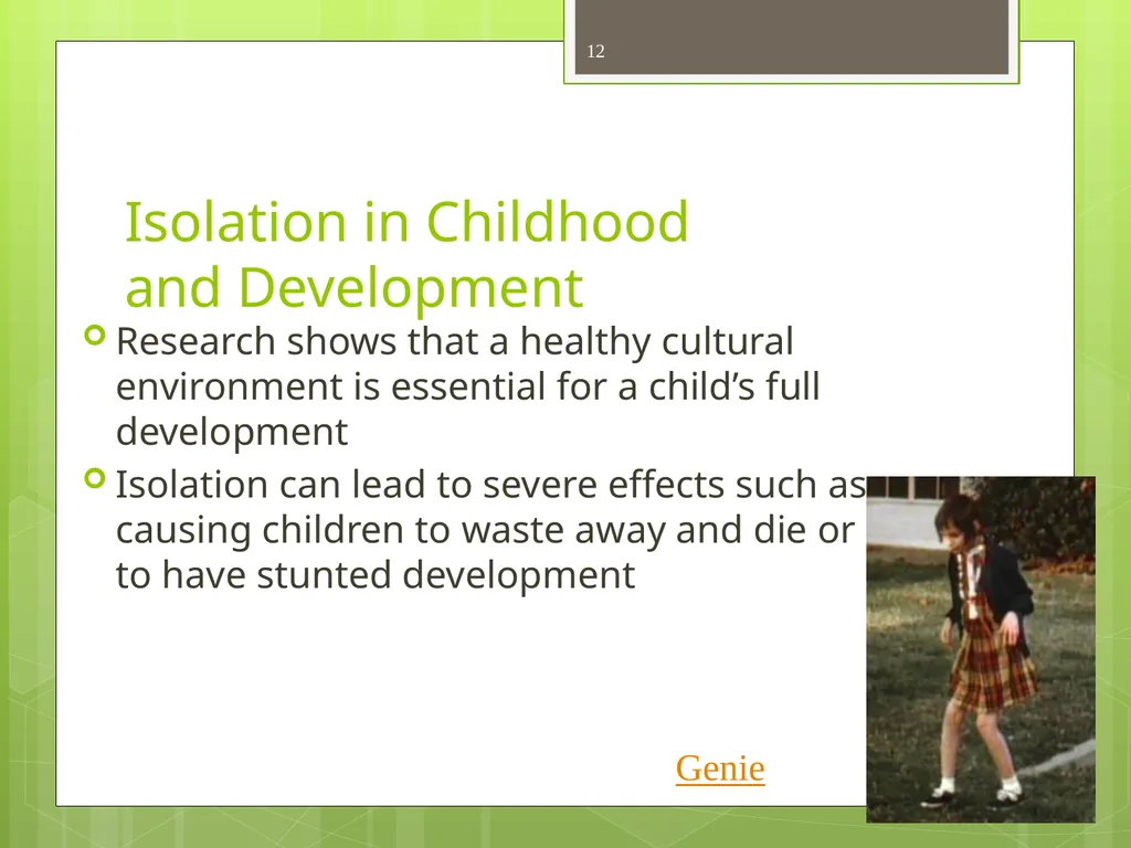 CHAPTER 5 Socializing the Individual Section 1: - slide 12 of 38