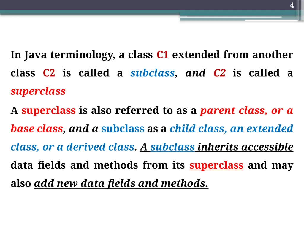 1 Object Oriented programming Instructors: Dr. - slide 4 of 50