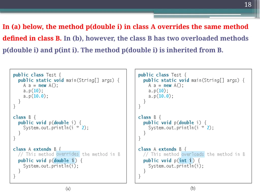 1 Object Oriented programming Instructors: Dr. - slide 18 of 50