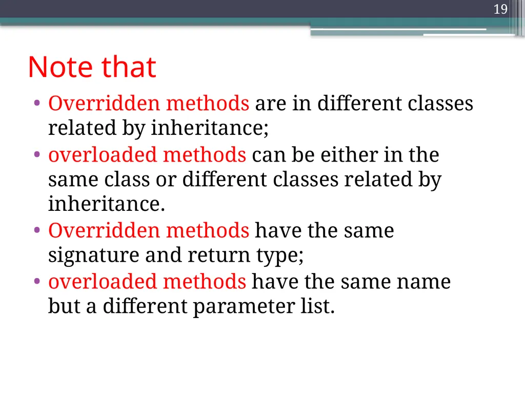 1 Object Oriented programming Instructors: Dr. - slide 19 of 50