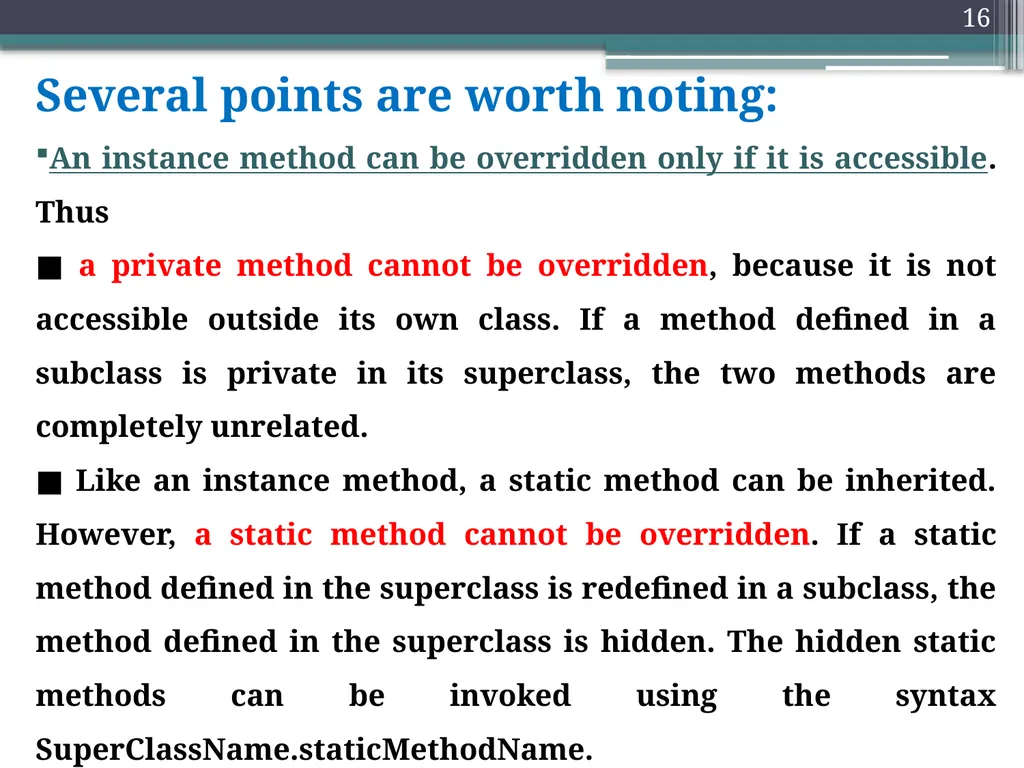 1 Object Oriented programming Instructors: Dr. - slide 16 of 50