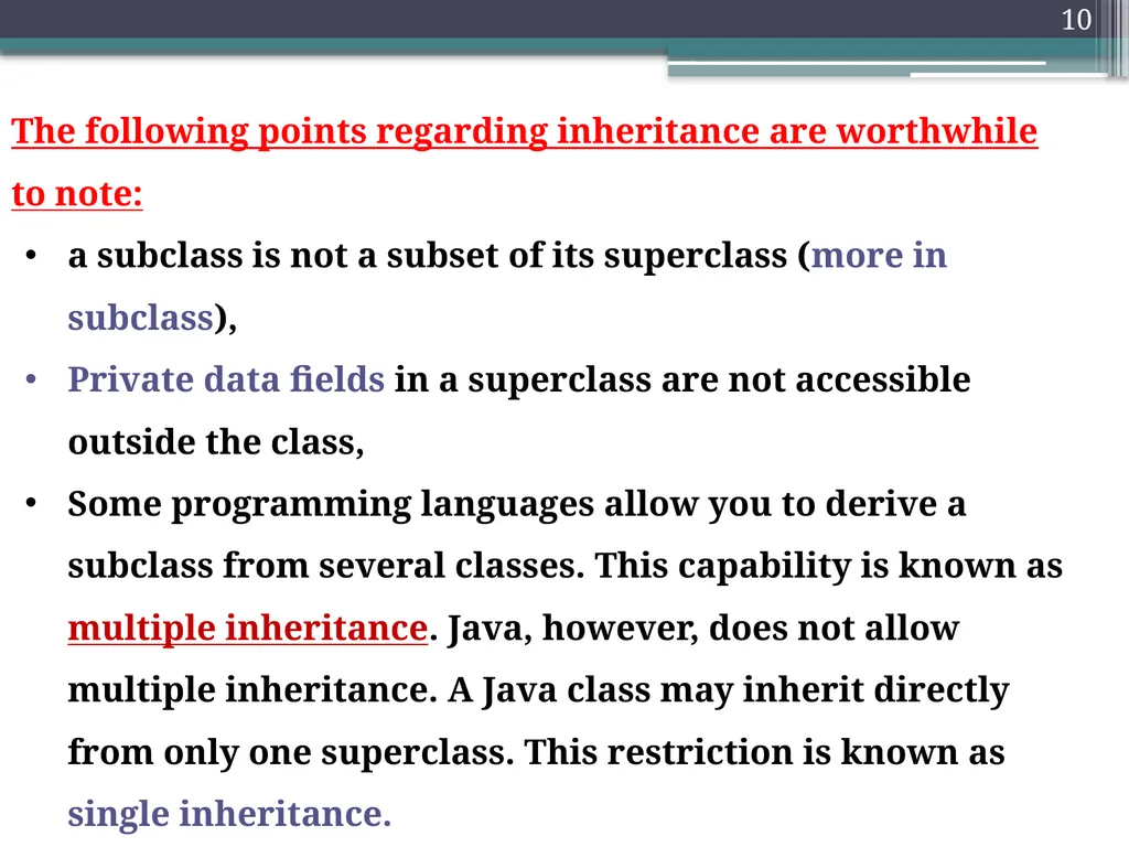 1 Object Oriented programming Instructors: Dr. - slide 10 of 50