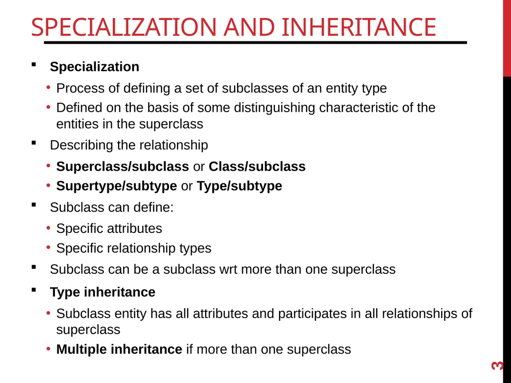 The Enhanced ER (EER) Model Chapter 8 (6/E) - slide 3 of 14