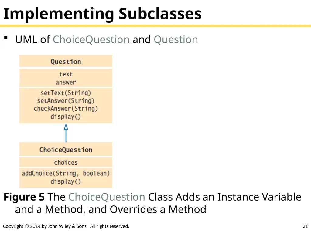 Chapter Goals To learn about inheritance To - slide 21 of 78