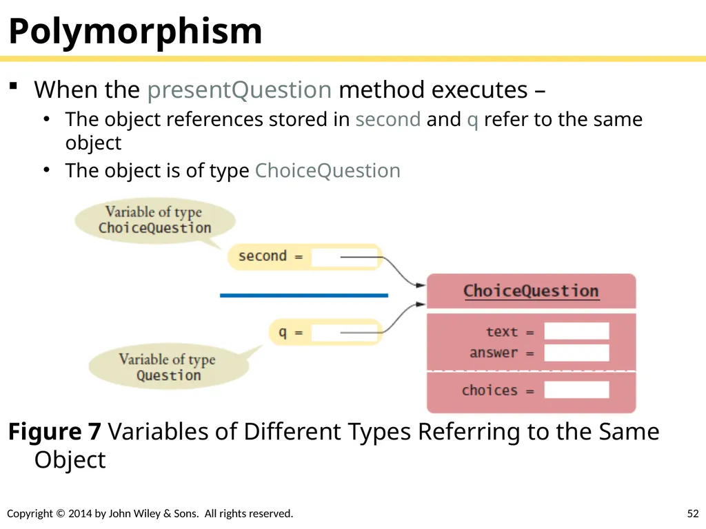 Chapter Goals To learn about inheritance To - slide 52 of 78