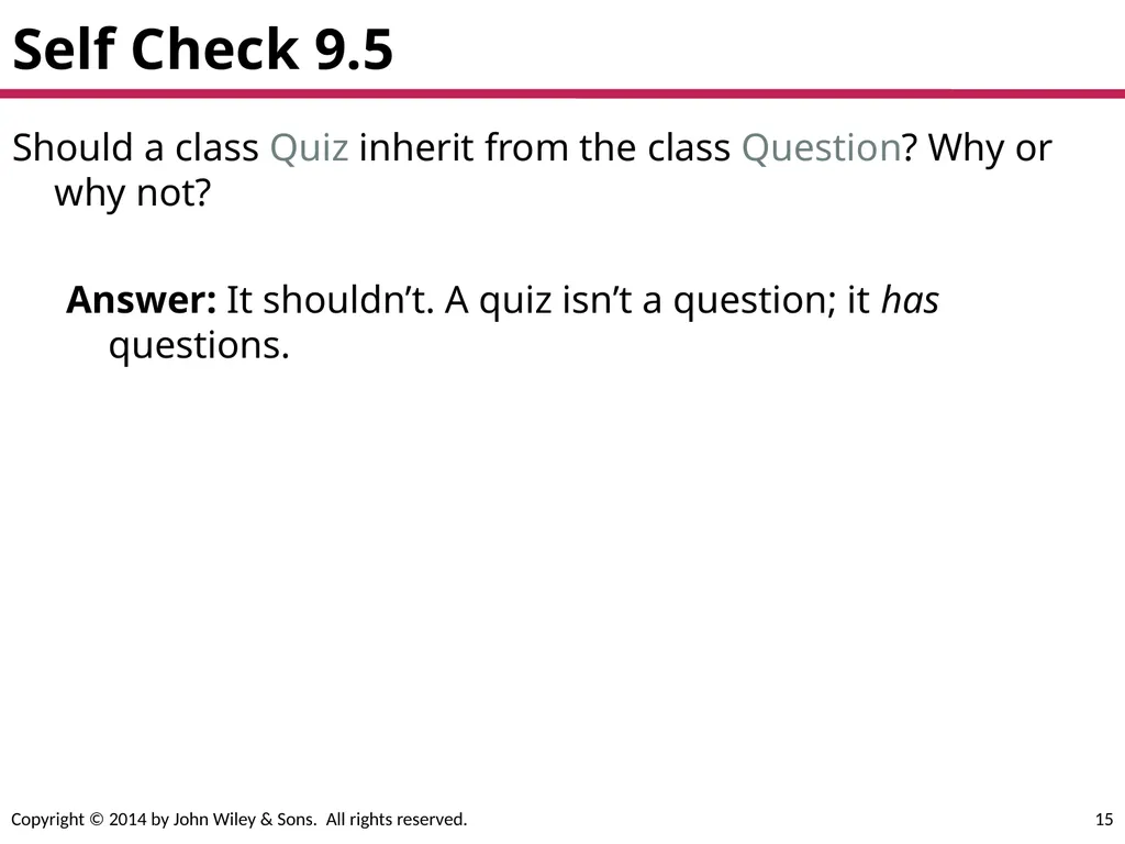 Chapter Goals To learn about inheritance To - slide 15 of 78