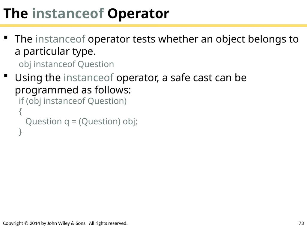 Chapter Goals To learn about inheritance To - slide 73 of 78