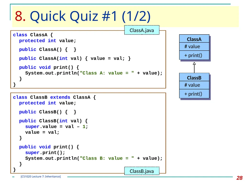 CS1020 Lecture Note #7: Object Oriented - slide 28 of 34